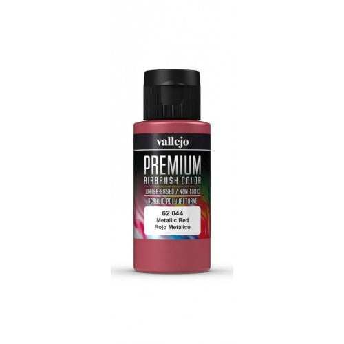 Vallejo Premium Colour - Metallic Red 60ml Acrylic Paint (AV62044) - Good Games