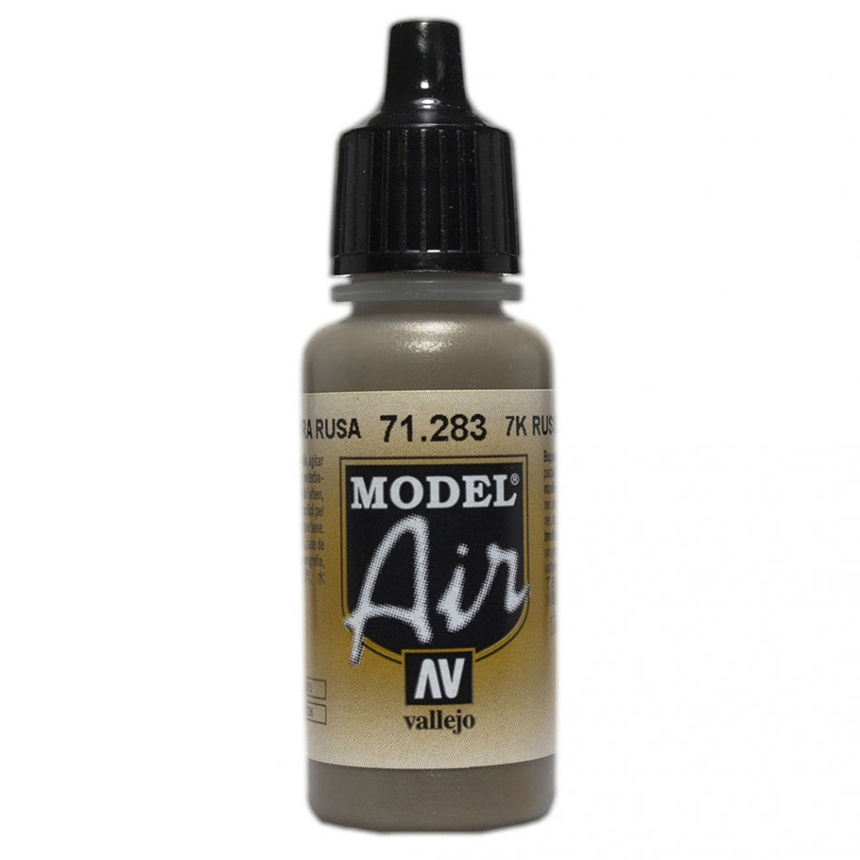 Vallejo Model Air - 7K Russian Tan 17ml Acrylic Paint (AV71283) - Good Games