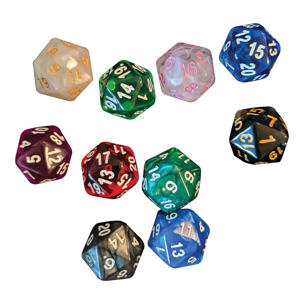 Sirius Dice - Single D20 - Variety Pack - Good Games