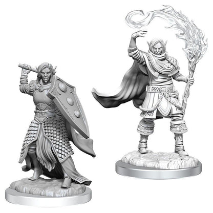 Dungeons & Dragons Nolzurs Marvelous Unpainted Miniatures Elf Cleric Male - Good Games