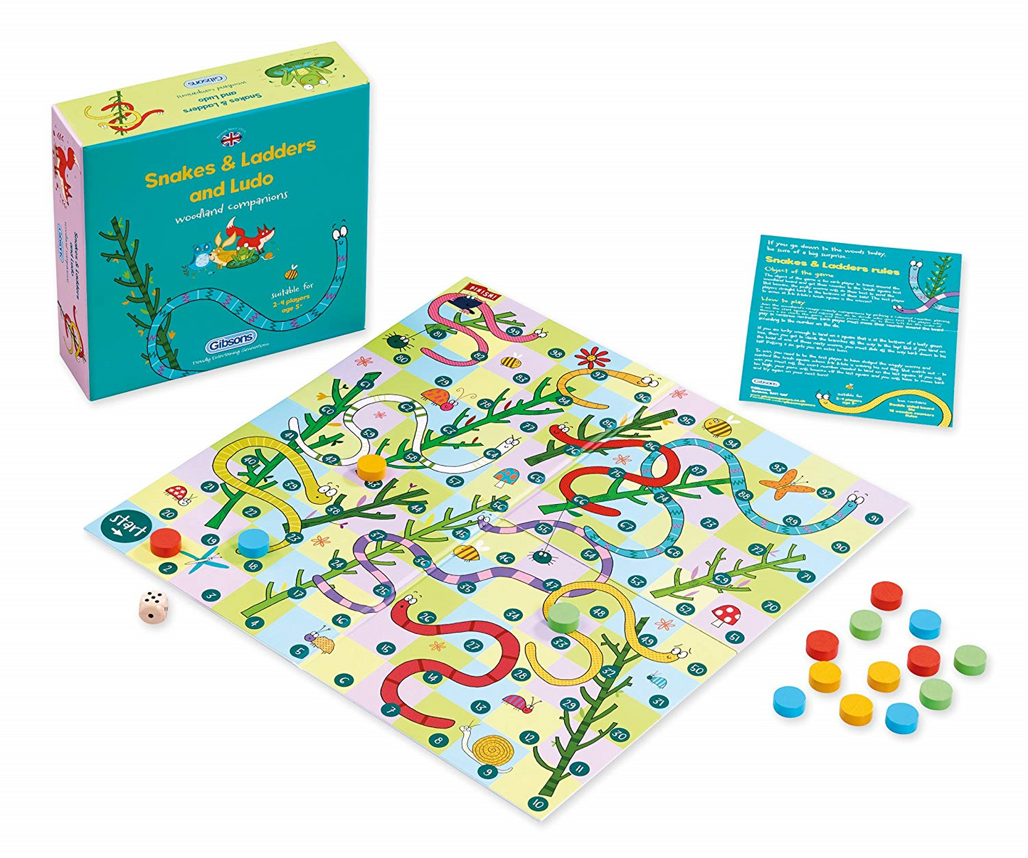 Snakes & Ladders and Ludo - Woodland Companions - Good Games