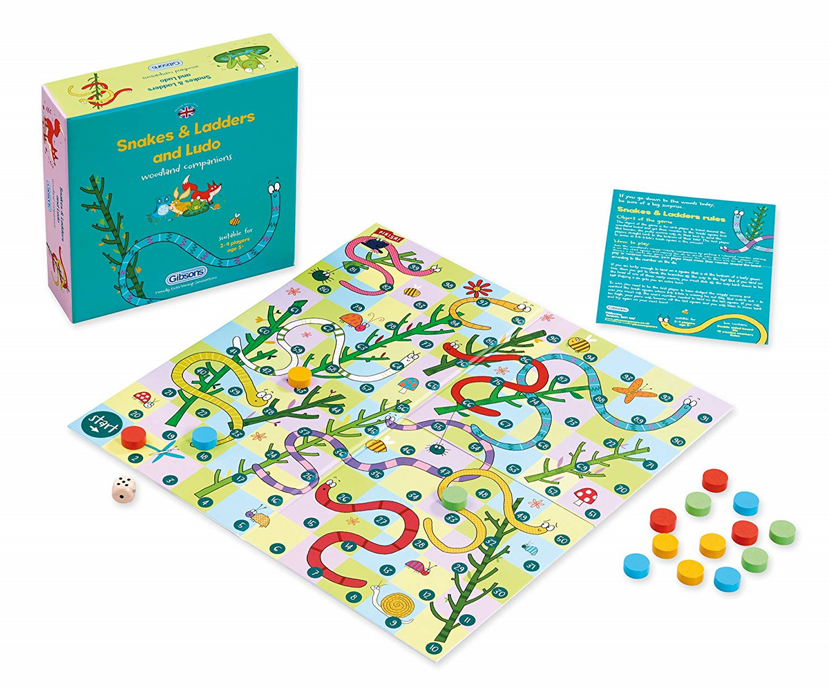 Snakes &amp; Ladders and Ludo - Woodland Companions