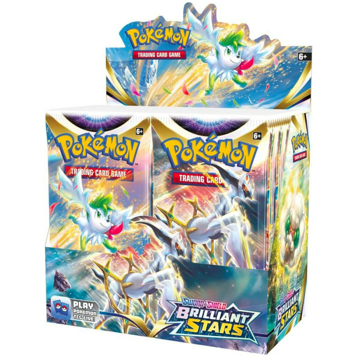 Pokemon TCG - Sword &amp; Shield - Brilliant Stars Booster Box - Good Games
