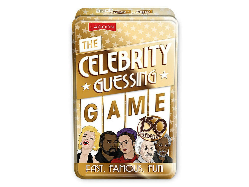 The Celebrity Guessing Game Tin