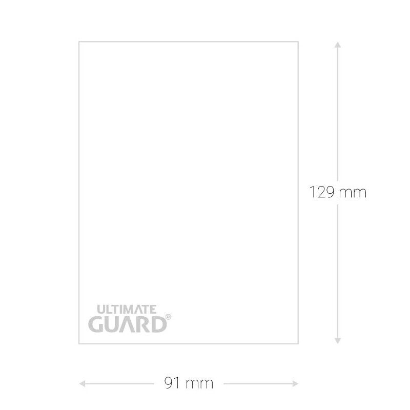 Ultimate Guard Sleeves Bordifies Precise-Fit Standard Size Black (100) - Good Games