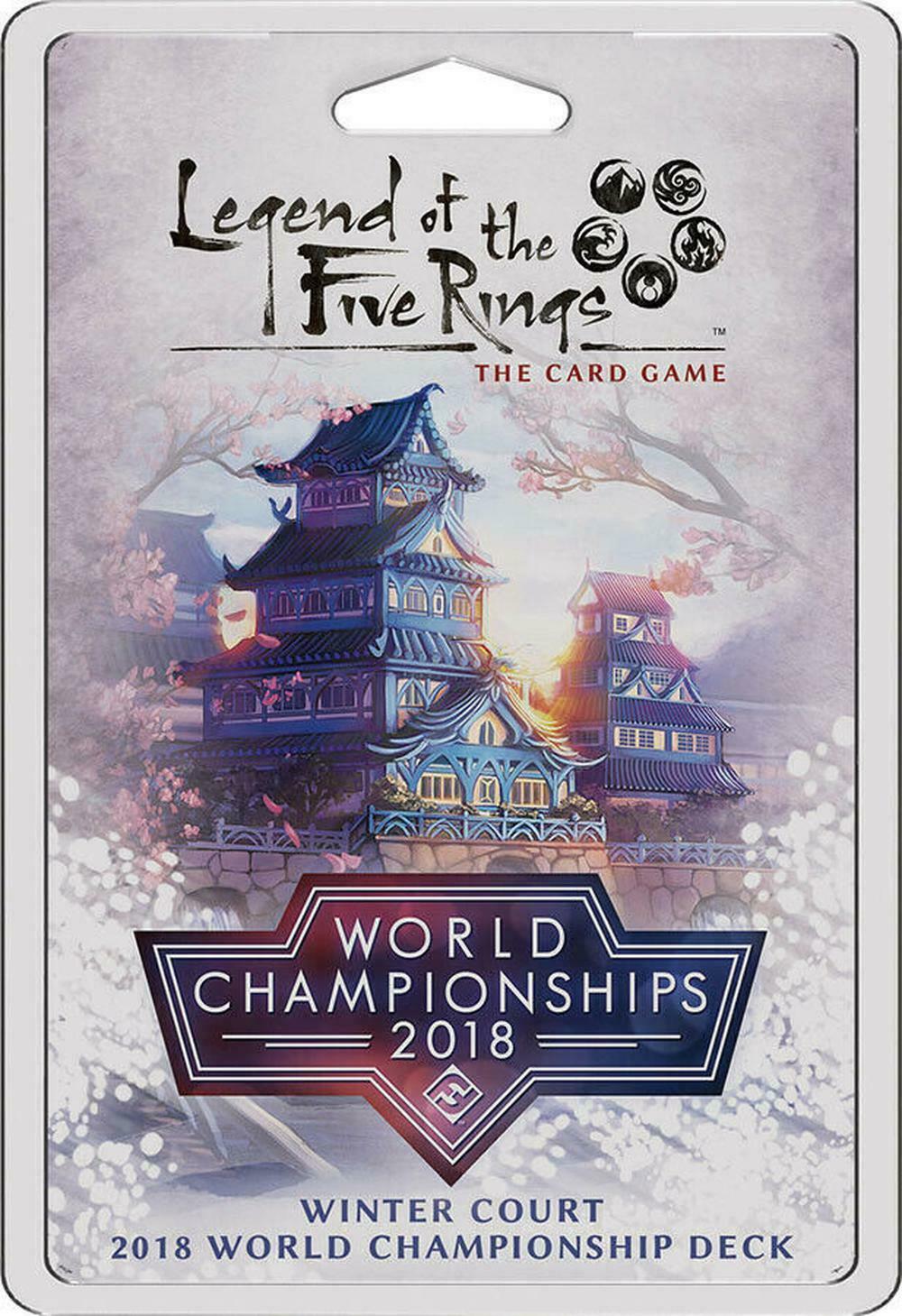 Legend Of The Five Rings - The Card Game - Winter Court - 2018 World Championship Deck