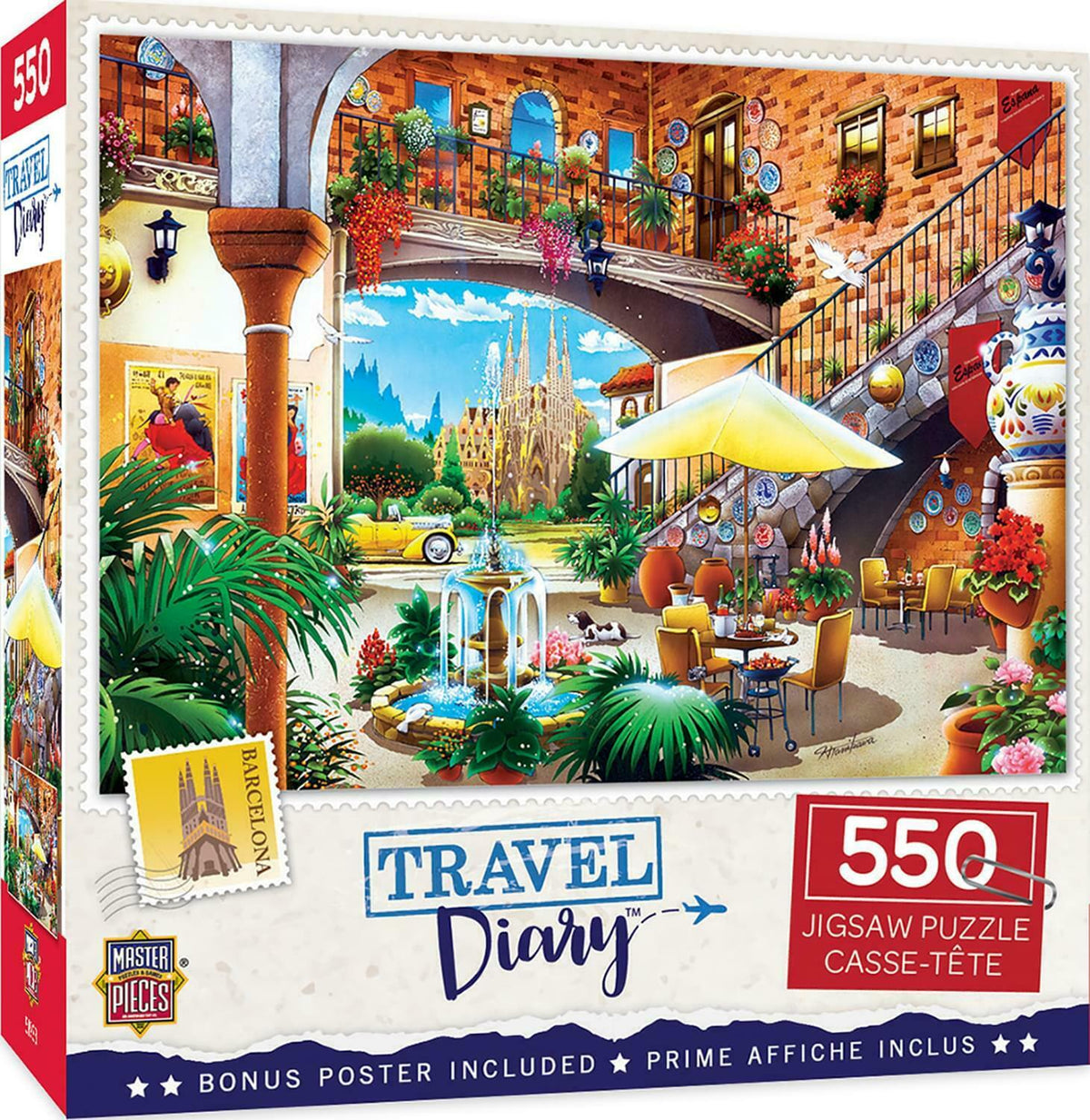 MasterPieces - Travel Diary Barcelona 550 pc