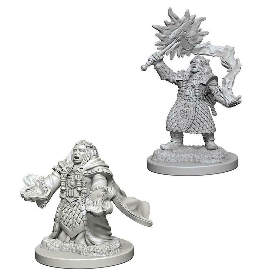 Dungeons & Dragons - Nolzurs Marvelous Unpainted Miniatures Dwarf Female Cleric - Good Games