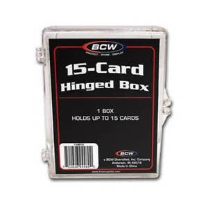 BCW Hinged Box 15 Count - Good Games
