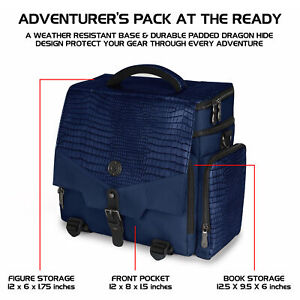 ENHANCE Tabletop RPGs RPG Adventurers Bag Collectors Edition (Blue) - Good Games