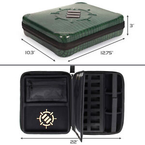 ENHANCE Tabletop RPGs RPG Organizer Case Collectors Edition (Green) - Good Games
