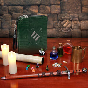 ENHANCE Tabletop RPGs RPG Organizer Case Collectors Edition (Green)