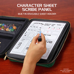 ENHANCE Tabletop RPGs RPG Organizer Case Collectors Edition (Green) - Good Games