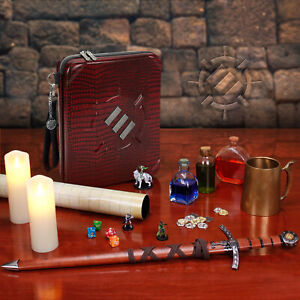 ENHANCE Tabletop RPGs RPG Organizer Case Collectors Edition (Red) - Good Games