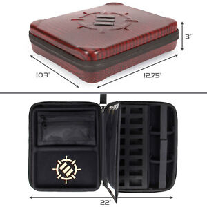 ENHANCE Tabletop RPGs RPG Organizer Case Collectors Edition (Red) - Good Games