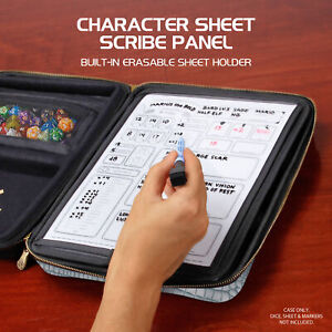 ENHANCE Tabletop RPGs RPG Organizer Case Collectors Edition (Silver) - Good Games