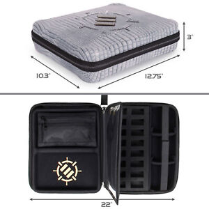ENHANCE Tabletop RPGs RPG Organizer Case Collectors Edition (Silver) - Good Games