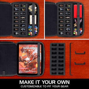 ENHANCE Tabletop RPGs RPG Organizer Case Collectors Edition (Silver)