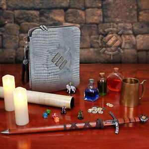 ENHANCE Tabletop RPGs RPG Organizer Case Collectors Edition (Silver) - Good Games