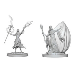 Dungeons & Dragons - Nolzurs Marvelous Unpainted Miniatures Elf Female Wizard - Good Games