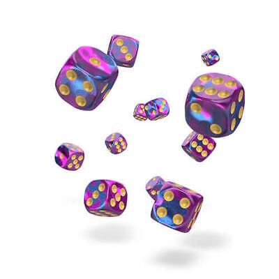 Oakie Doakie Dice - D6 12mm Gemi Amethyst (36) - Good Games