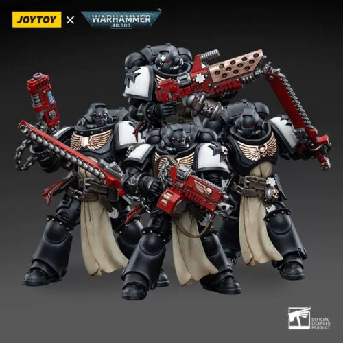 Warhammer Collectibles: 1/18 Scale Black Templars Primaris Crusader Squad