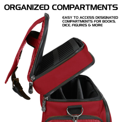 ENHANCE Tabletop RPGs RPG Adventurers Bag Collectors Edition (Red)