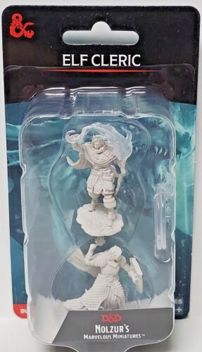Dungeons &amp; Dragons Nolzurs Marvelous Unpainted Miniatures Elf Cleric Male - Good Games