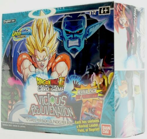 Dragon Ball Super Card Game - Unison Warrior Series 03 Vicious Rejuvenation Booster box [DBS-B12]