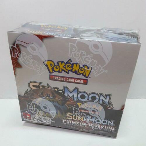 Pokemon TCG - Sun &amp; Moon - Crimson Invasion Booster Box