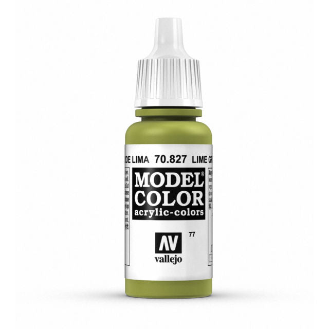Vallejo Model Colour - Lime Green 17ml Acrylic Paint (AV70827) - Good Games