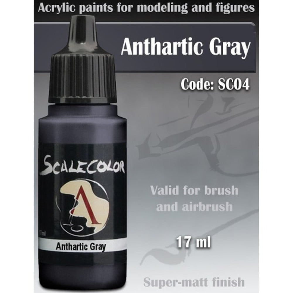 Scale 75 - Scalecolor Anthartic Grey (17 ml) SC-04 Acrylic Paint - Good Games