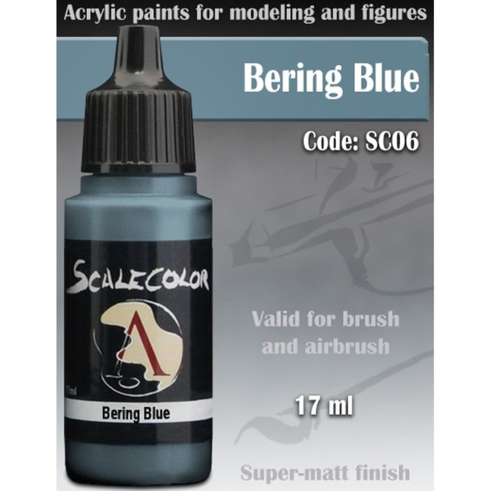 Scale 75 - Scalecolor Bering Blue (17 ml) SC-06 Acrylic Paint - Good Games