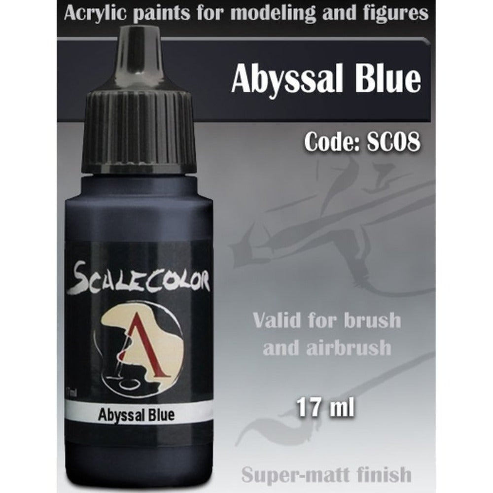 Scale 75 - Scalecolor Abyssal Blue (17 ml) SC-08 Acrylic Paint - Good Games