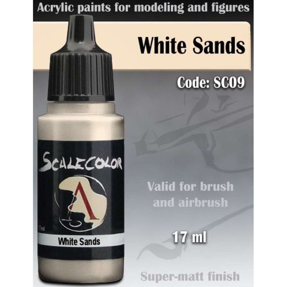 Scale 75 - Scalecolor White Sands (17 ml) SC-09 Acrylic Paint - Good Games