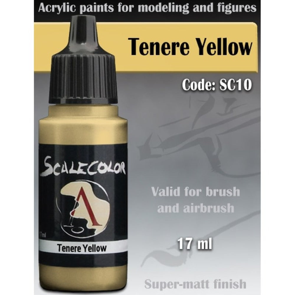 Scale 75 - Scalecolor Tenere Yellow (17 ml) SC-10 Acrylic Paint - Good Games