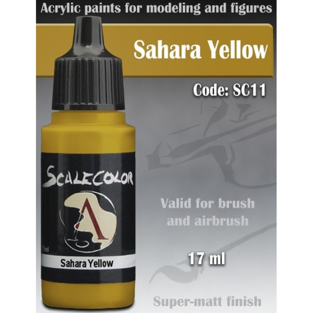 Scale 75 - Scalecolor Sahara Yellow (17 ml) SC-11 Acrylic Paint - Good Games