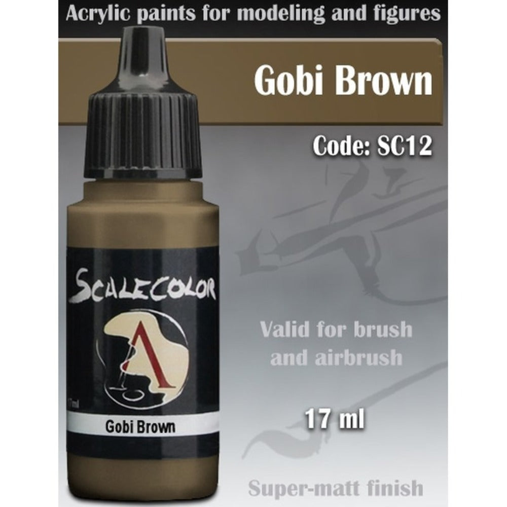 Scale 75 - Scalecolor Gobi Brown (17 ml) SC-12 Acrylic Paint - Good Games