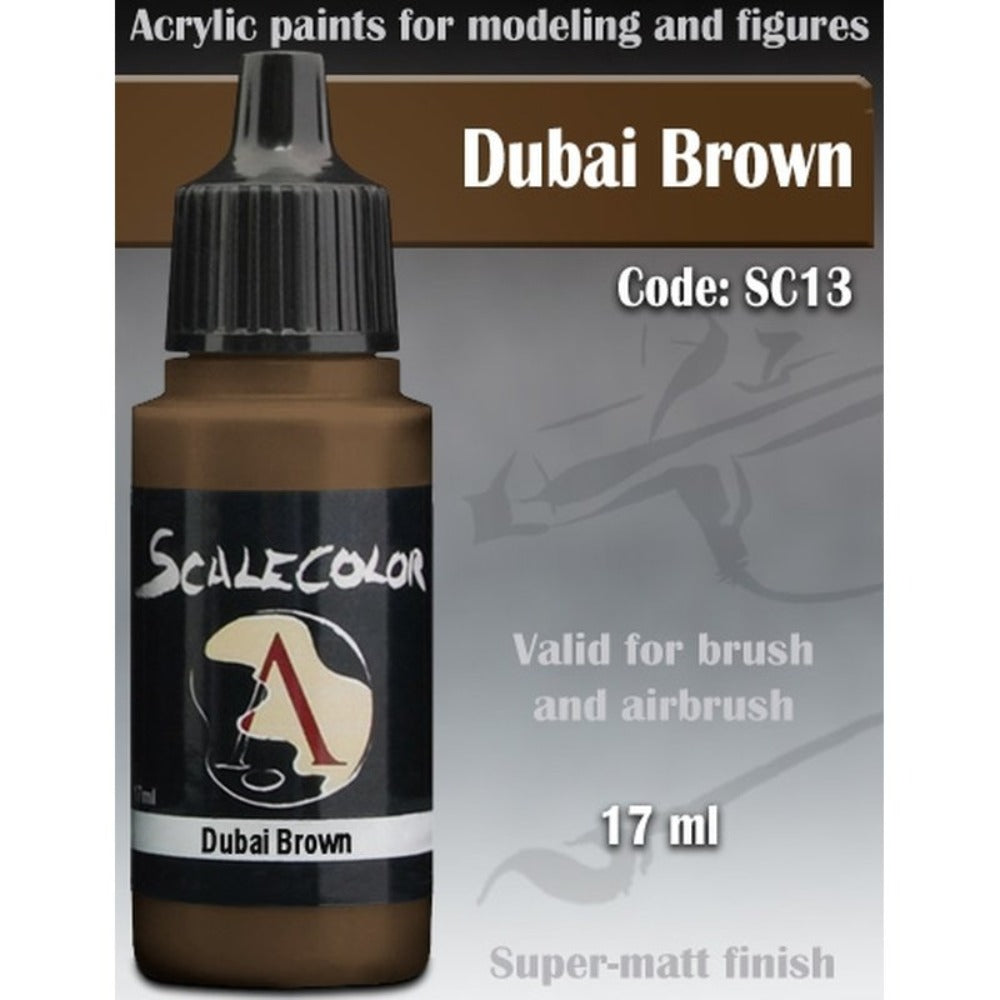 Scale 75 - Scalecolor Dubai Brown (17 ml) SC-13 Acrylic Paint - Good Games