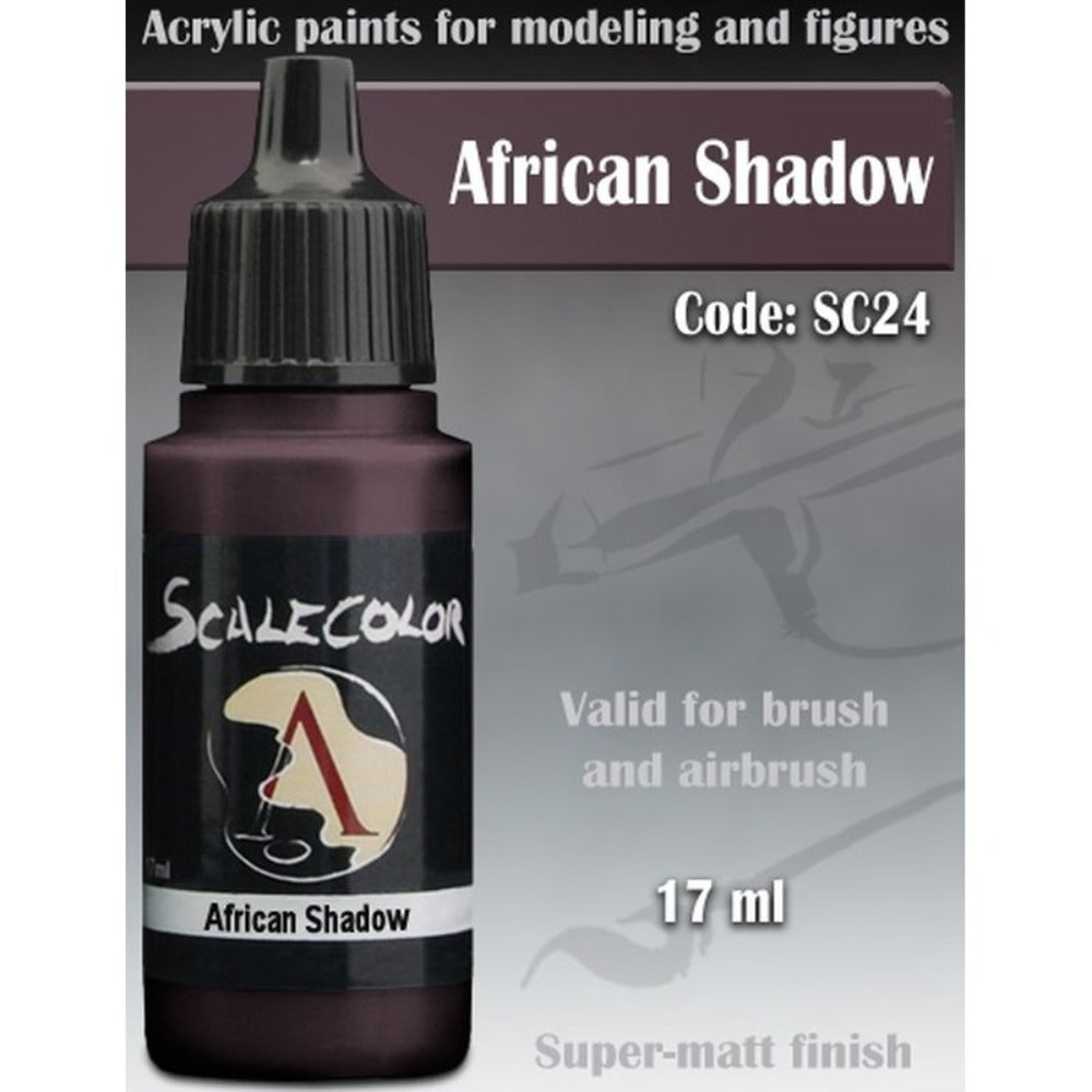 Scale 75 - Scalecolor African Shadow (17 ml) SC-24 Acrylic Paint - Good Games
