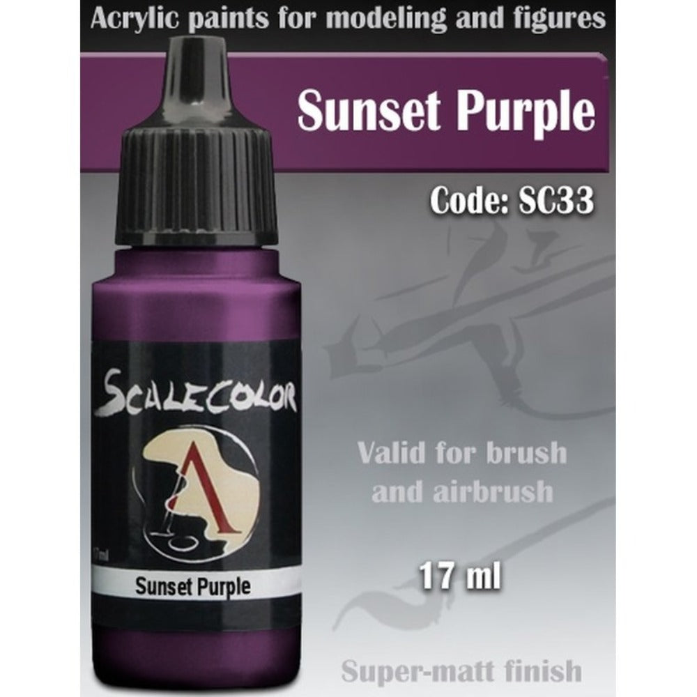 Scale 75 - Scalecolor Sunset Purple (17 ml) SC-33 Acrylic Paint - Good Games