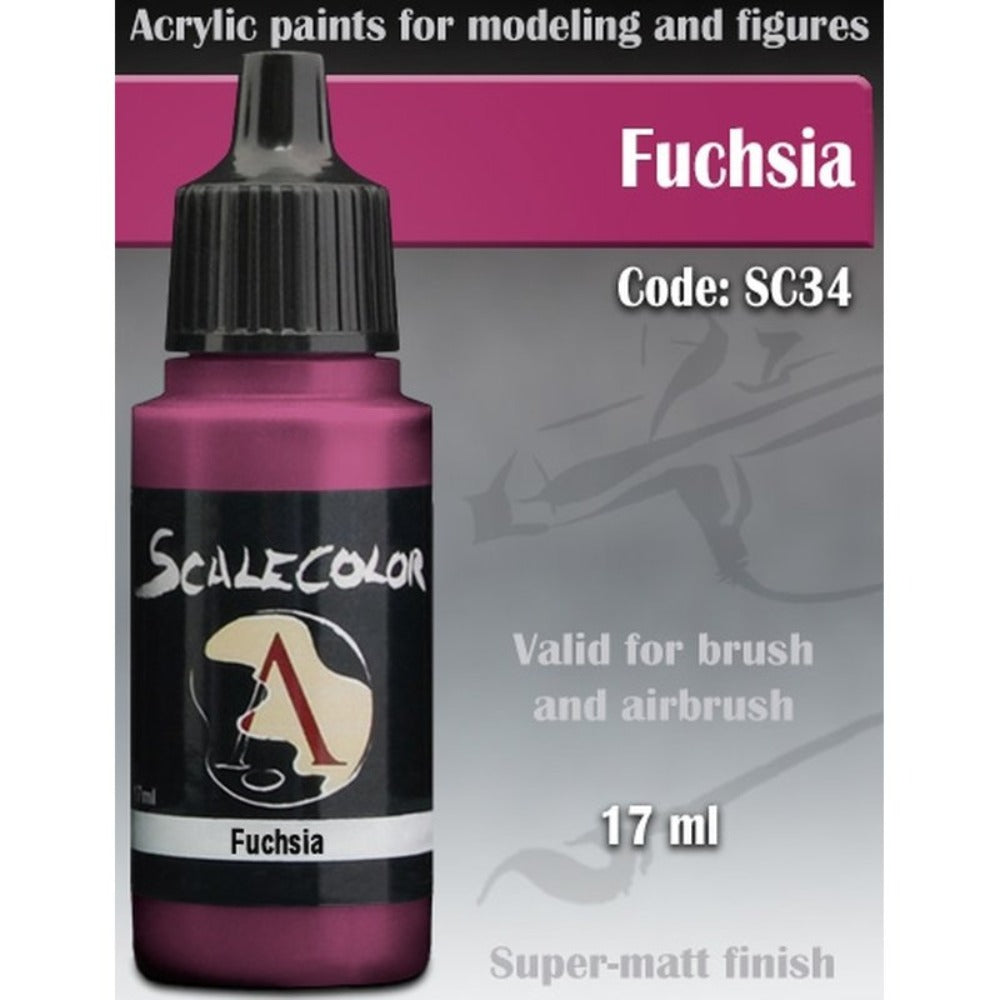 Scale 75 - Scalecolor Fuchsia (17 ml) SC-34 Acrylic Paint - Good Games
