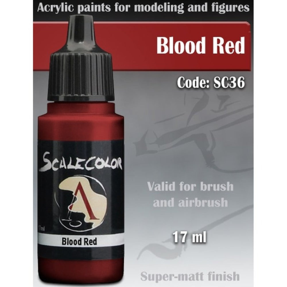 Scale 75 - Scalecolor Blood Red (17 ml) SC-36 Acrylic Paint - Good Games