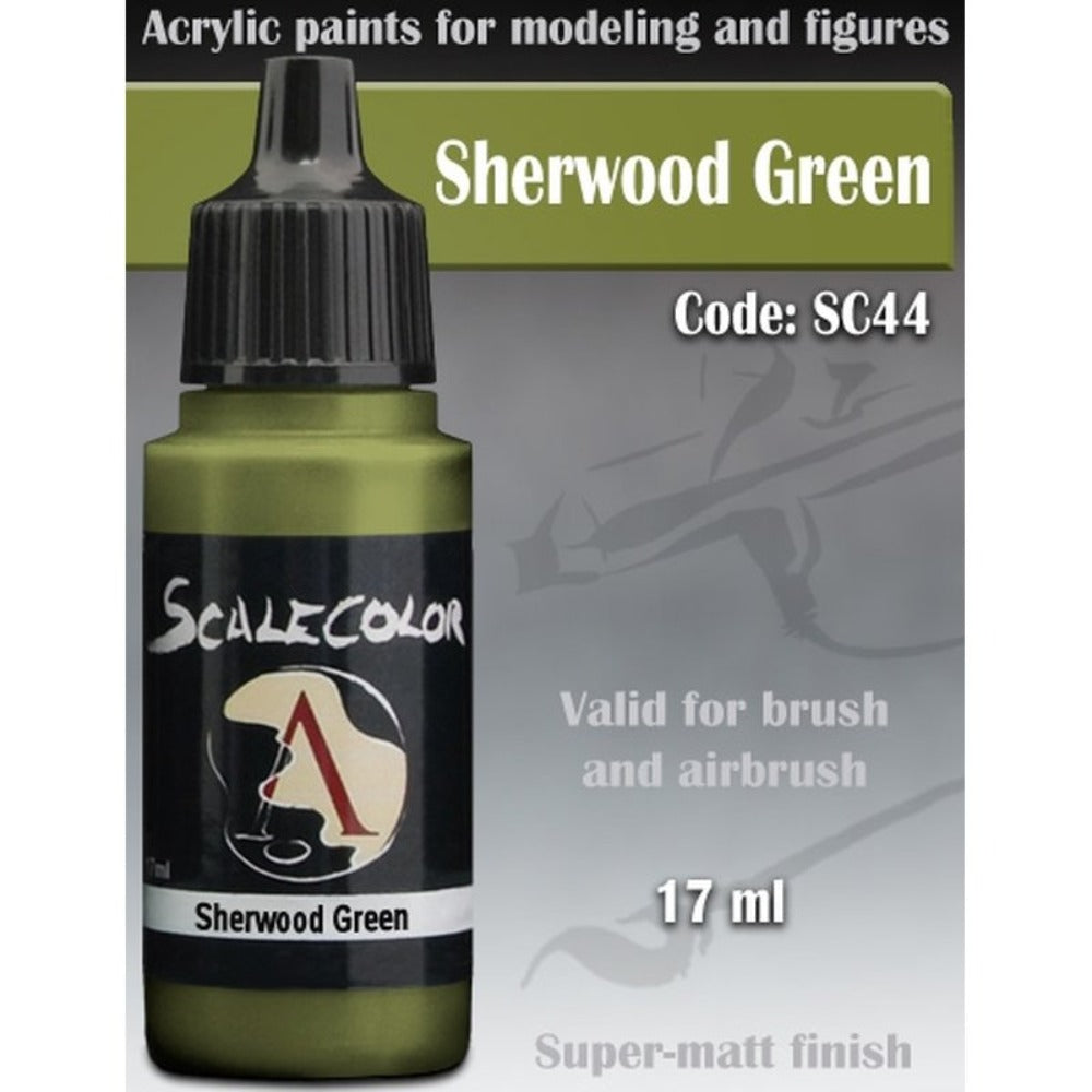 Scale 75 - Scalecolor Sherwood Green (17 ml) SC-44 Acrylic Paint - Good Games