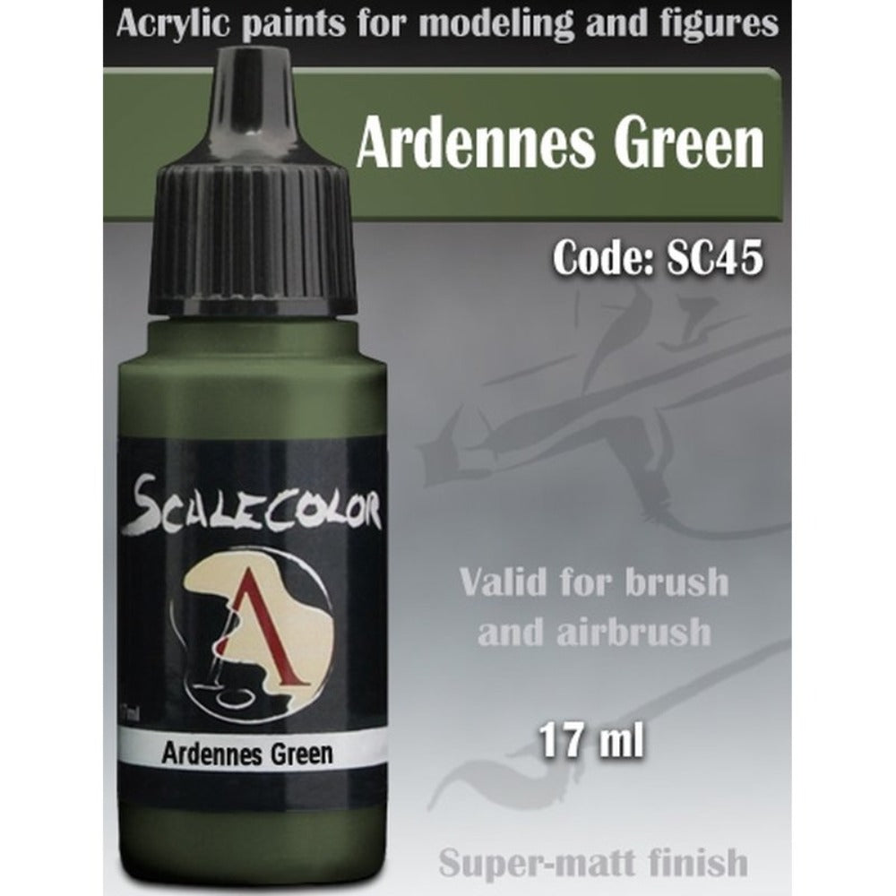 Scale 75 - Scalecolor Ardennes Green (17 ml) SC-45 Acrylic Paint - Good Games
