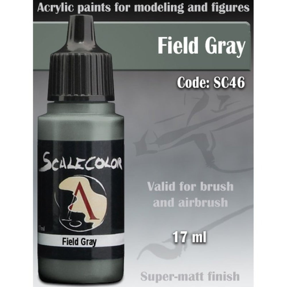 Scale 75 - Scalecolor Field Gray (17 ml) SC-46 Acrylic Paint - Good Games