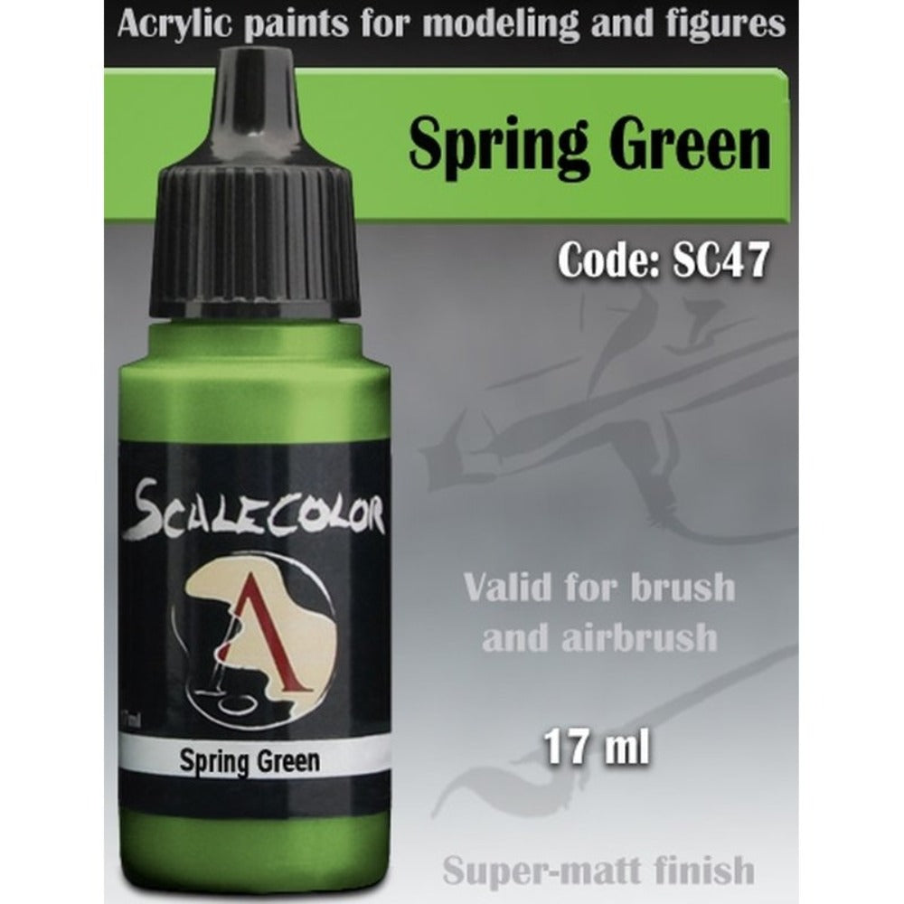 Scale 75 - Scalecolor Spring Green (17 ml) SC-47 Acrylic Paint - Good Games