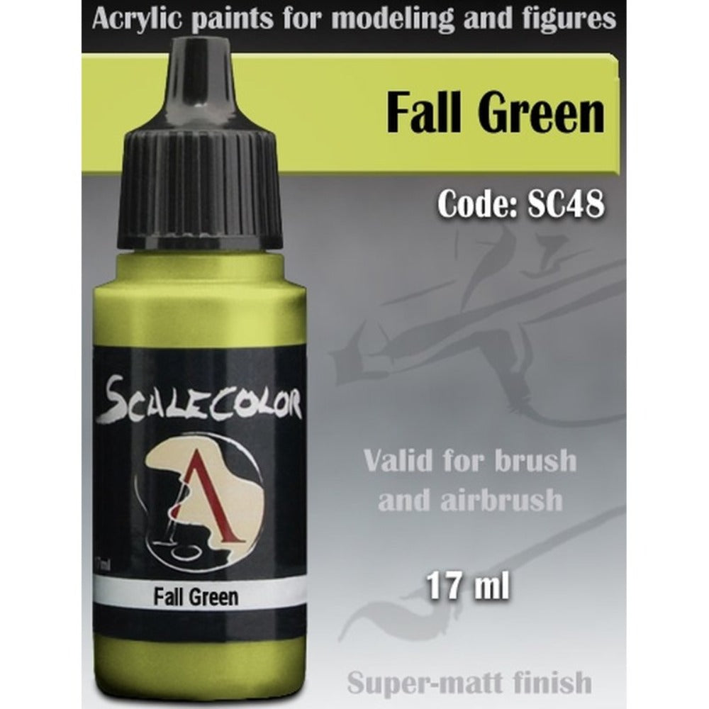 Scale 75 - Scalecolor Fall Green (17 ml) SC-48 Acrylic Paint - Good Games