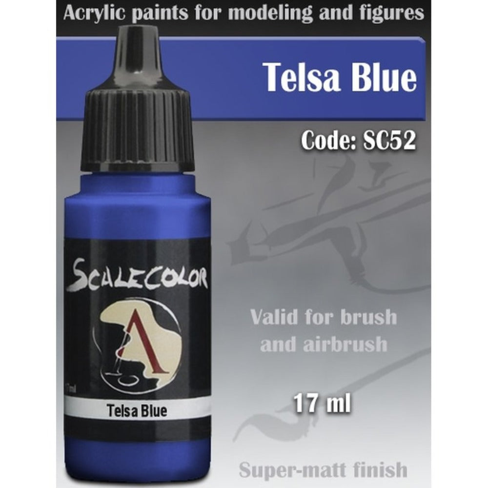 Scale 75 - Scalecolor Tesla Blue (17 ml) SC-52 Acrylic Paint - Good Games