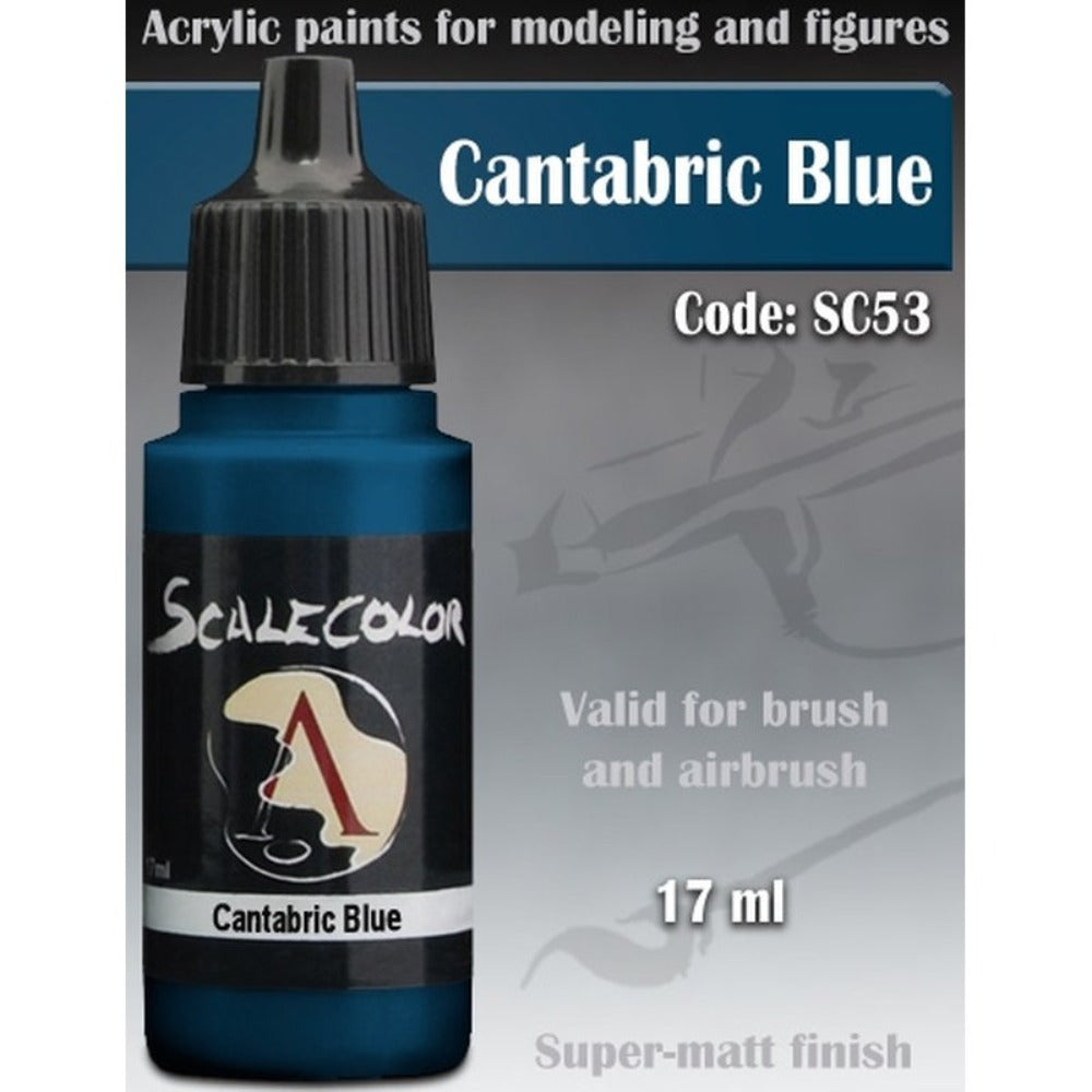 Scale 75 - Scalecolor Cantabric Blue (17 ml) SC-53 Acrylic Paint - Good Games